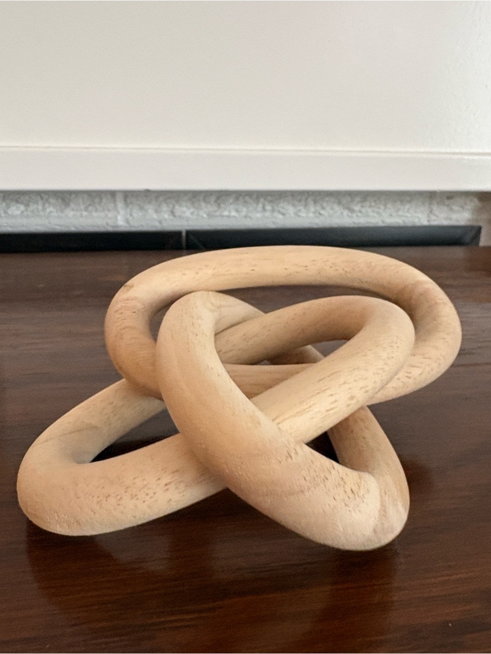 Natural Wooden Link Decor